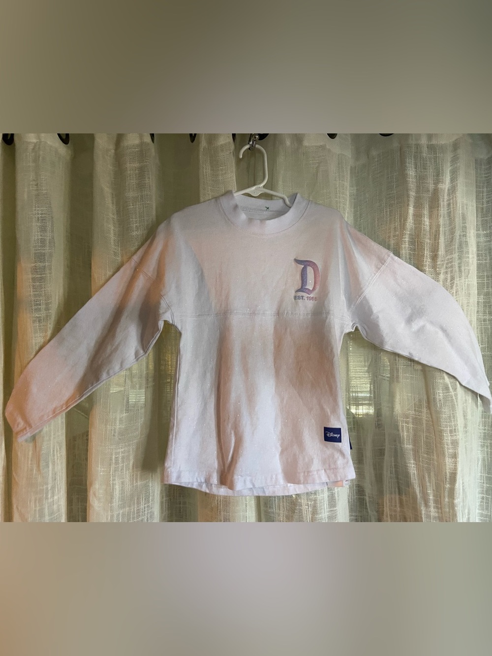 Disney Kids Spirit Jersey/ XS with Iridescent DISNEYLAND